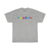 Freedom / Anti-Racist T-Shirt / White Ally T-Shirt / Black Lives Matter / Protest t-shirt / Black Owned Shop