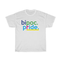 BIPOC Pride + Black + Indigenous + People Of Color + Anti-Racist T-Shirt + White Ally T-Shirt + Black Lives Matter + Unisex Tee