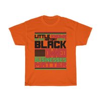 Little Known Black History Fact: Black Owned Businesses Matter T-Shirt