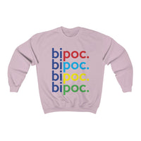 BIPOC Black Indigenous People Of Color + Anti-Racist T-Shirt + White Ally T-Shirt + Black Lives Matter + Black Owned Shop + Sweatshirt