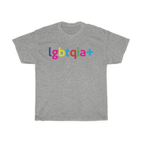 LGBTQIA + Tee Shirt + Gay Pride + Intersex + Non Binary + Lesbian + Queers + Ally + Gay AF + Queer AF + Unisex T-Shirt