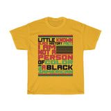 Little Known Black History Fact: I Am Not A Person Of Color I Am Black American T-Shirt