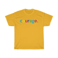 Courage Cancer Survivor / Breast Cancer / Colon Cancer Hope & Strength T-Shirt Gift for Men And Women Unisex