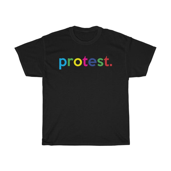 Protest / Anti-Racist T-Shirt / White Ally T-Shirt / Black Lives Matter / Unisex Shirt / Black Owned Shop