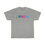 Peace Social Justice Protest shirt / Anti-black racism / White Allies / Anti-violence short / Black Lives Matter / Black Owned Shop