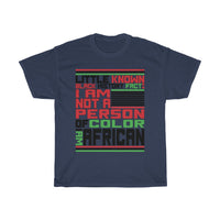 Little Known Black History Fact: I Am Not A Person Of Color I Am African T-Shirt