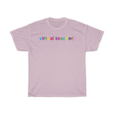 Virtual Teacher T-Shirt + Virtual Classroom Ideas + Virtual Teaching Ideas + Back To School Shirts For Teachers + Gifts For Teacher