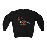 I Am Not Your Negro T-Shirt + James Baldwin Tee + Civil Rights Clothing + Protest Shirt + Fight The Power + Multicolor Christmas Sweatshirt