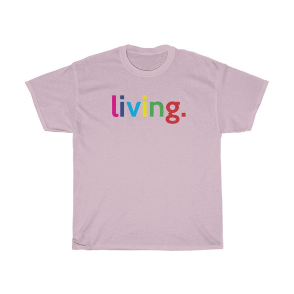 Living My Life Like It's Golden T-Shirt / Cancer Survivor / Breast Cancer Survivor / Pro-Life Multicolor Unisex Tees