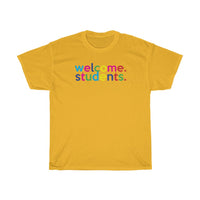 Welcome Students T-Shirt + Virtual Classroom Ideas + Virtual Teaching Ideas + Back To School Shirts For Teachers + Gifts For Teacher