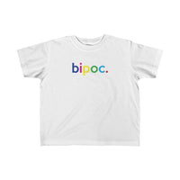 BIPOC + Black & Indigenous People Of Color + Black History + Kid's Fine Jersey Tee