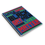 Little Known Black History Fact: Black Gay Men Lives Matter Writing Journal Spiral Notebook (5.98 x 7.99)