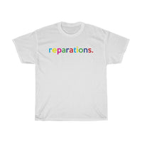 Reparations / Anti-Racist T-Shirt / White Ally T-Shirt / Black Lives Matter / Unisex Shirt / Black Owned Shop