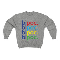 BIPOC Black Indigenous People Of Color + Anti-Racist T-Shirt + White Ally T-Shirt + Black Lives Matter + Black Owned Shop + Sweatshirt