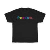 Freedom / Anti-Racist T-Shirt / White Ally T-Shirt / Black Lives Matter / Protest t-shirt / Black Owned Shop