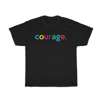 Courage Cancer Survivor / Breast Cancer / Colon Cancer Hope & Strength T-Shirt Gift for Men And Women Unisex