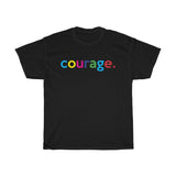 Courage Cancer Survivor / Breast Cancer / Colon Cancer Hope & Strength T-Shirt Gift for Men And Women Unisex