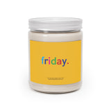 Friday + Days Of Week Scented Candle Home Decor, House Warming, Birthday, Anniversary, Coworker Candle Gift