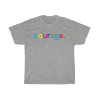 Courage Cancer Survivor / Breast Cancer / Colon Cancer Hope & Strength T-Shirt Gift for Men And Women Unisex