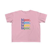 BIPOC Multicolor + Black + Indigenous + People Of Color + Kid's Fine Jersey Tee