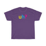 Uh T-Shirt + Gifts for Her + Ladies Crewneck Unisex Shirt + Cute Tumblr Shirt + Funny Graphic Tee