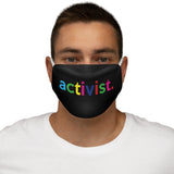 Activist Work Week Washable + Reusable Face Mask Cloth Cover + Graphic Quote + Logo + Made in USA + Everyday Wear Mask + Christmas Gift